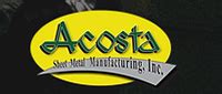 acosta sheet metal manufacturing inc|acta sheet metal.